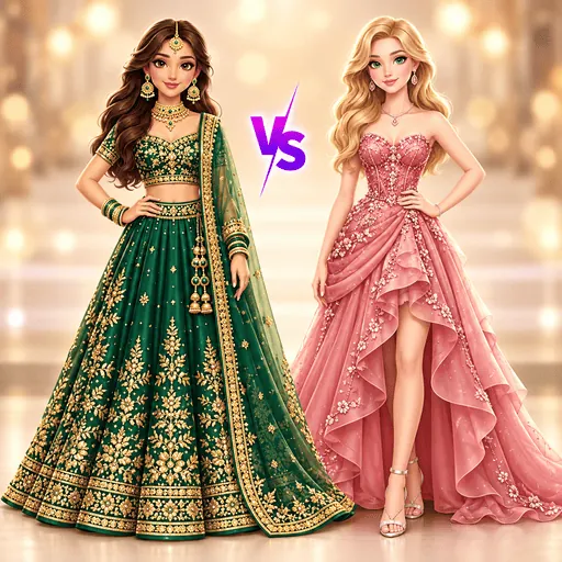 Fashion Game Makeup & Dress up Screenshot 1