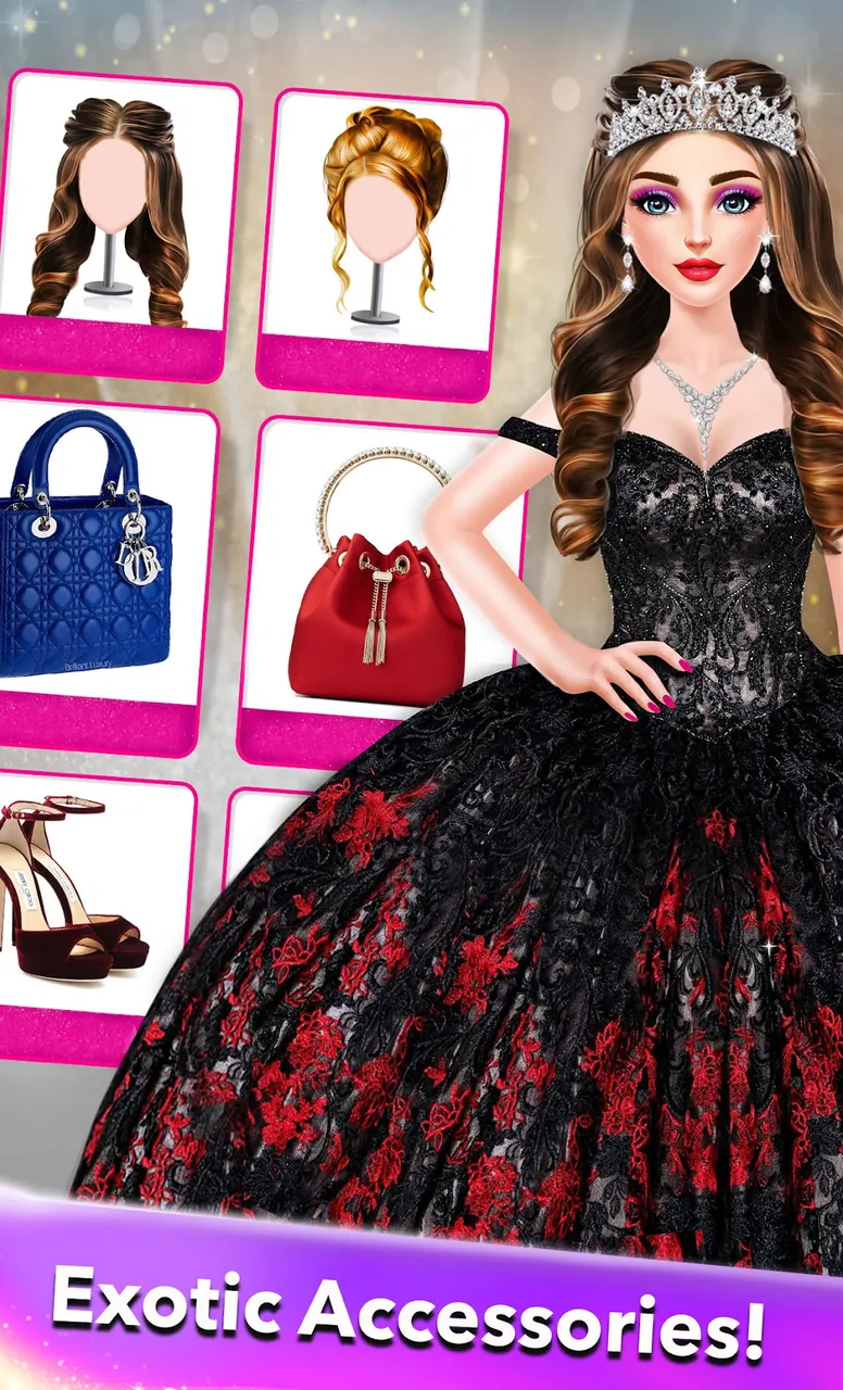 Fashion Game Makeup & Dress up Screenshot 3