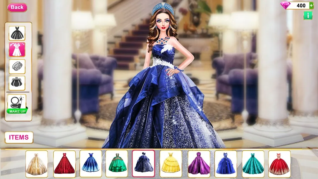 Fashion Game Makeup & Dress up Screenshot 8