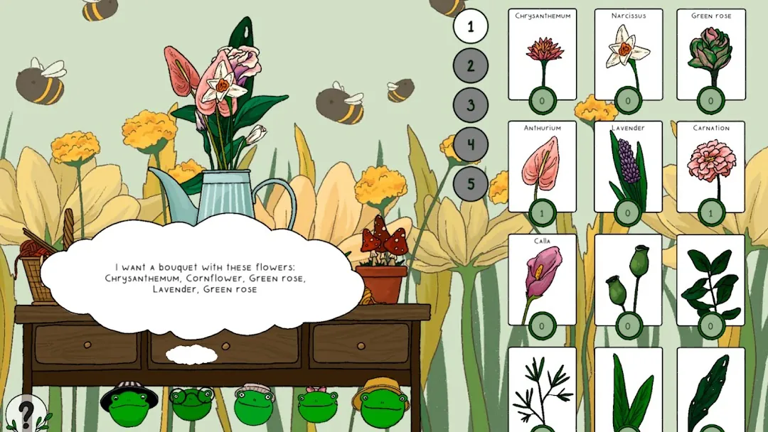 Frog Lulu Flower Garden Screenshot 5
