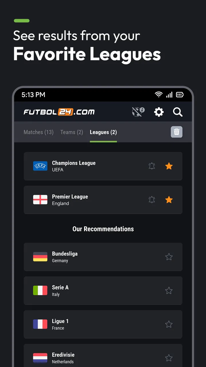 Futbol24 soccer livescore app Screenshot 2