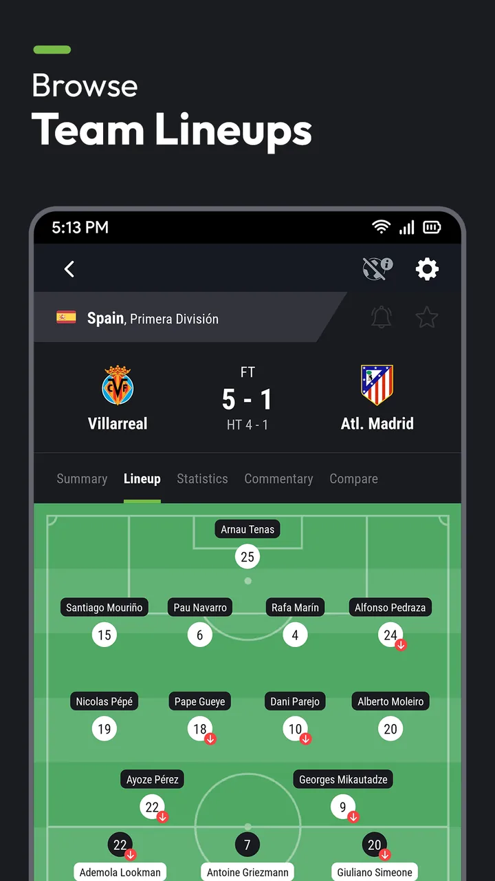 Futbol24 soccer livescore app Screenshot 5