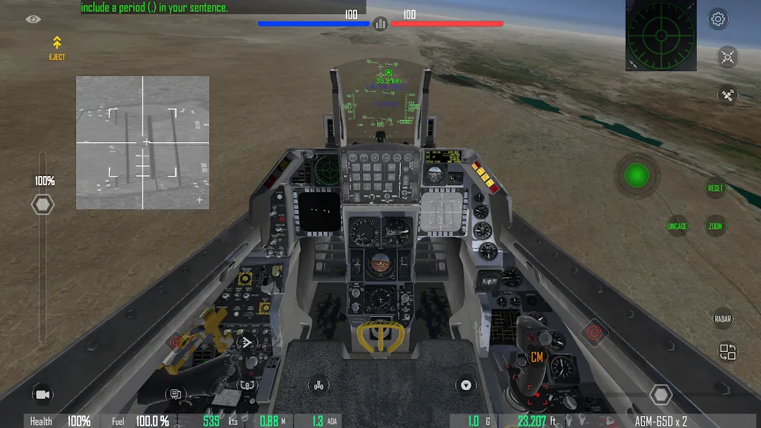 GS4: Realistic Air Combat Screenshot 3