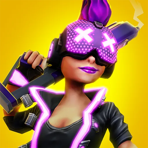 Gridpunk Battle Royale Screenshot 1