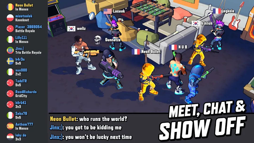 Gridpunk Battle Royale Screenshot 6