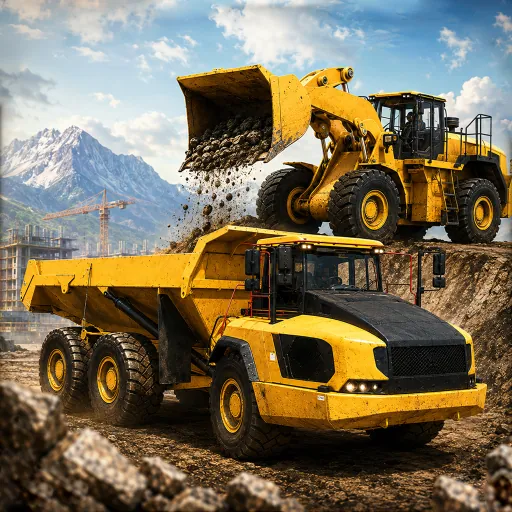 Heavy Machines & Construction Screenshot 1