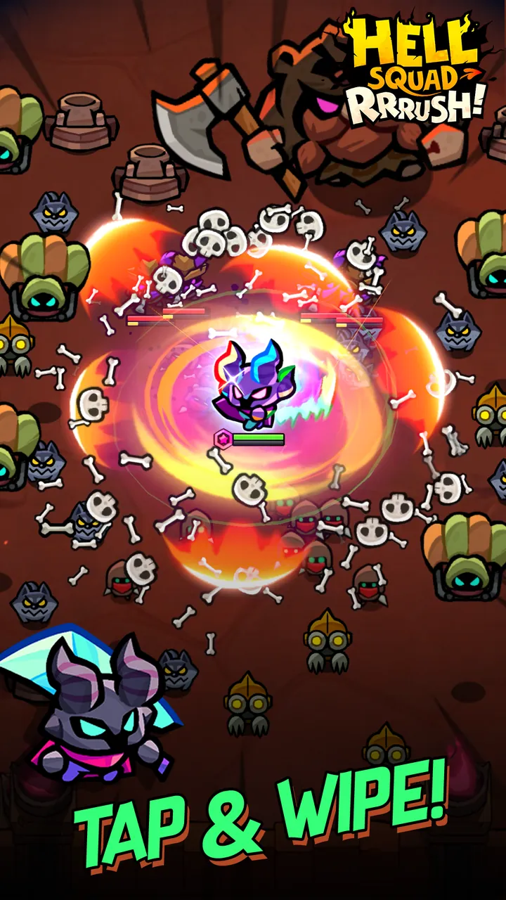 Hellsquad Rrrush! Screenshot 3
