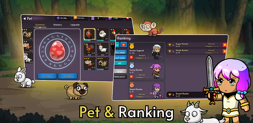 Hunter's Legend Idle RPG Screenshot 5