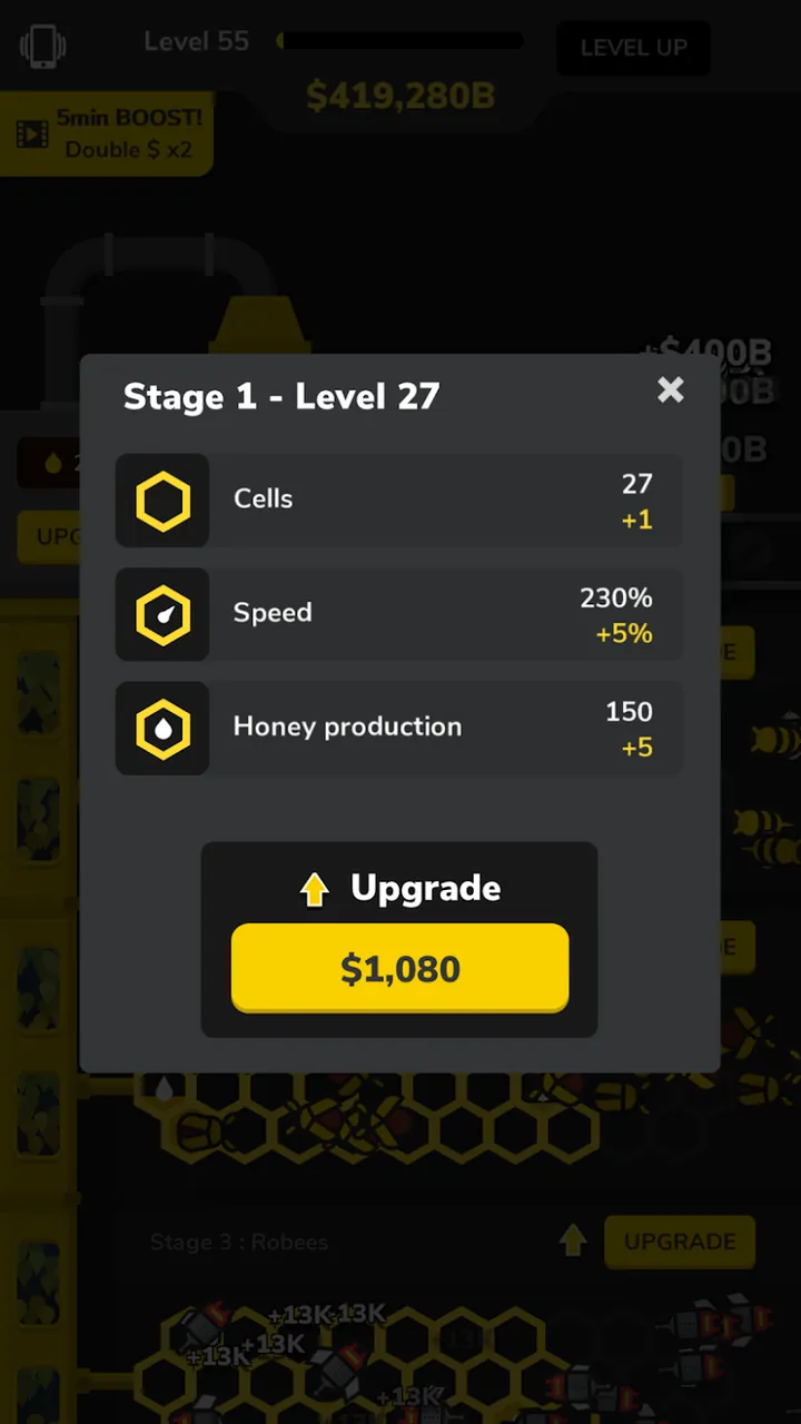 Idle Bee Factory Tycoon Screenshot 3
