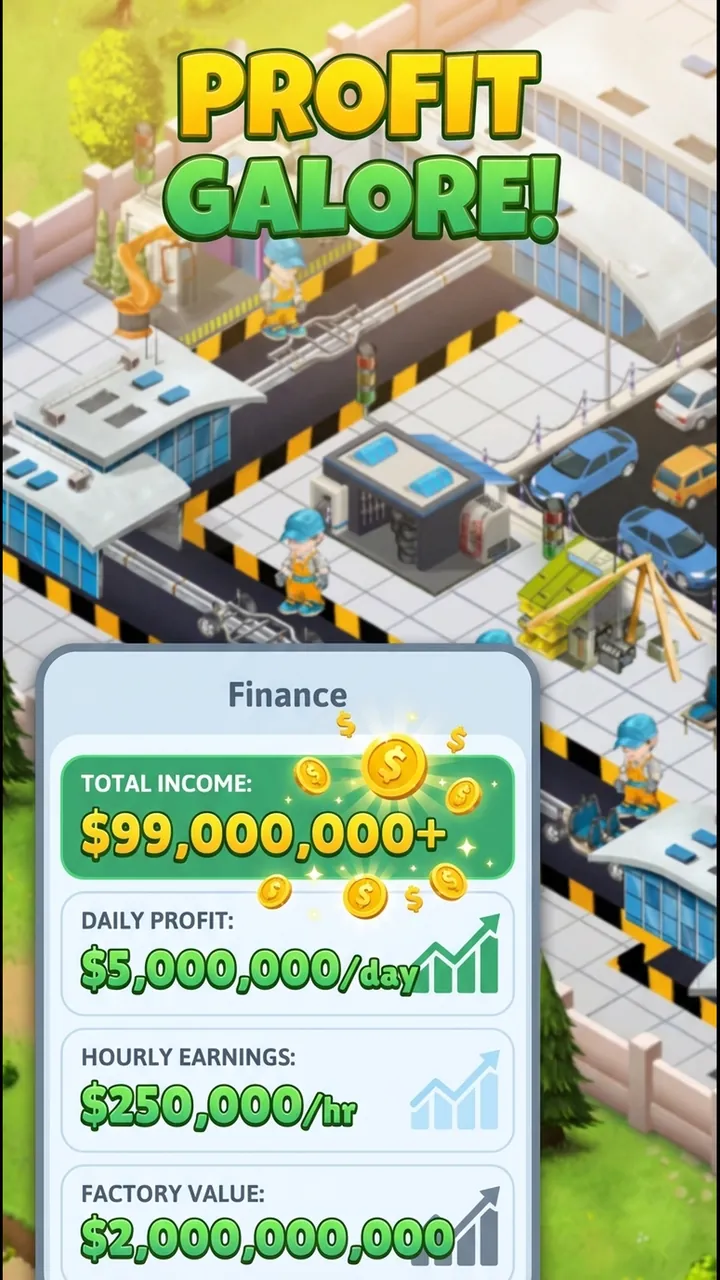 Idle Car Factory Screenshot 2