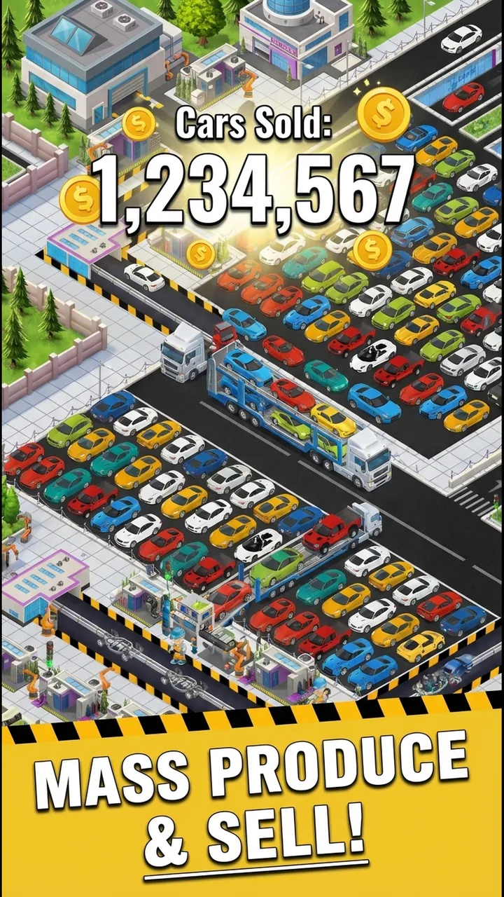 Idle Car Factory Screenshot 6