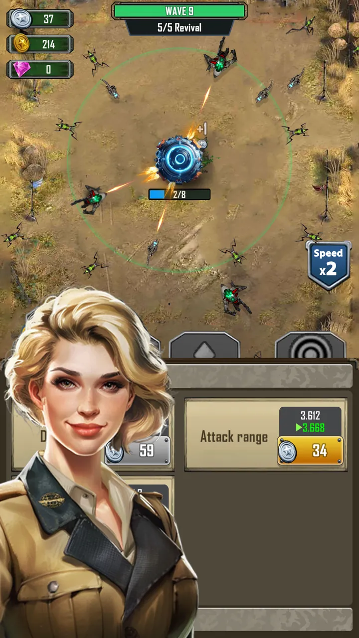 Idle Defense Legend: TD Game Screenshot 2