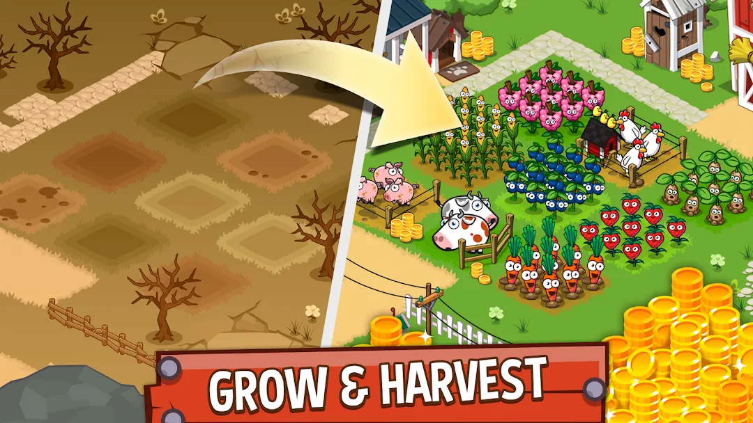 Idle Farming Empire Screenshot 2