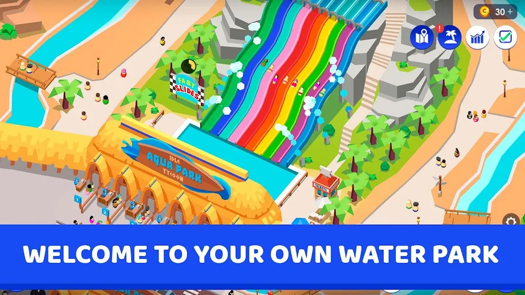 Idle Theme Park Tycoon Screenshot 2
