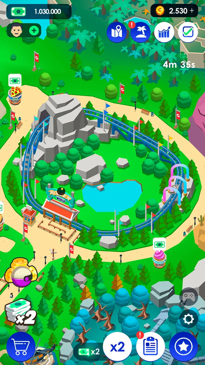 Idle Theme Park Tycoon Screenshot 5