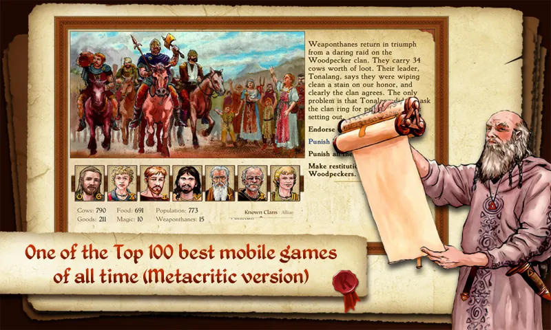 King of Dragon Pass: Text RPG Screenshot 2
