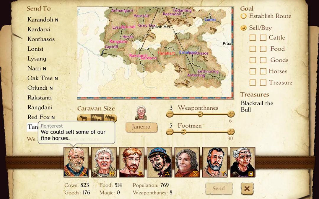 King of Dragon Pass: Text RPG Screenshot 8