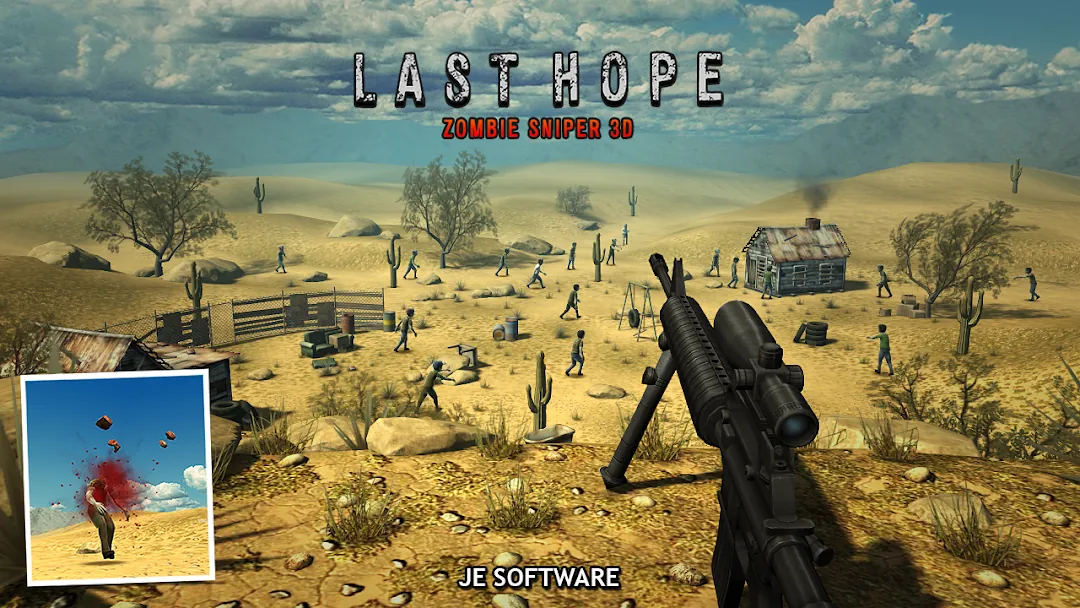 Last Hope Zombie Sniper 3D Screenshot 4