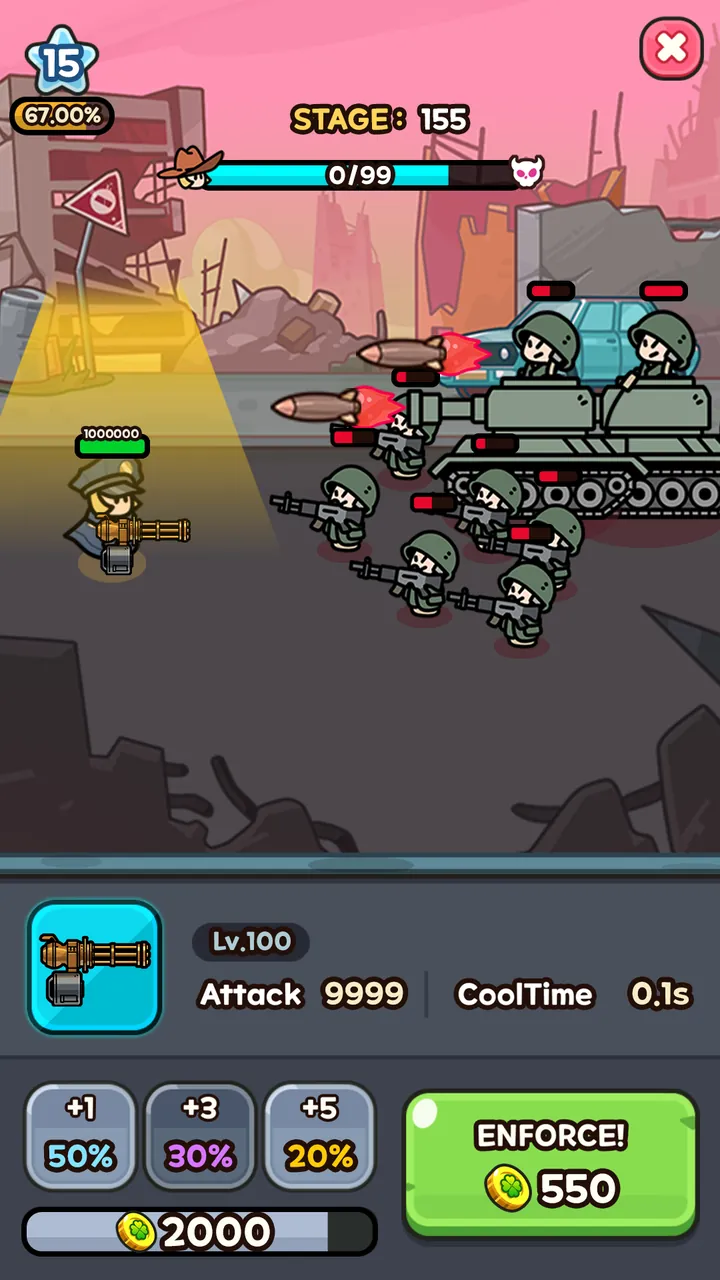 Lucky Heroes! : Defense Game Screenshot 4