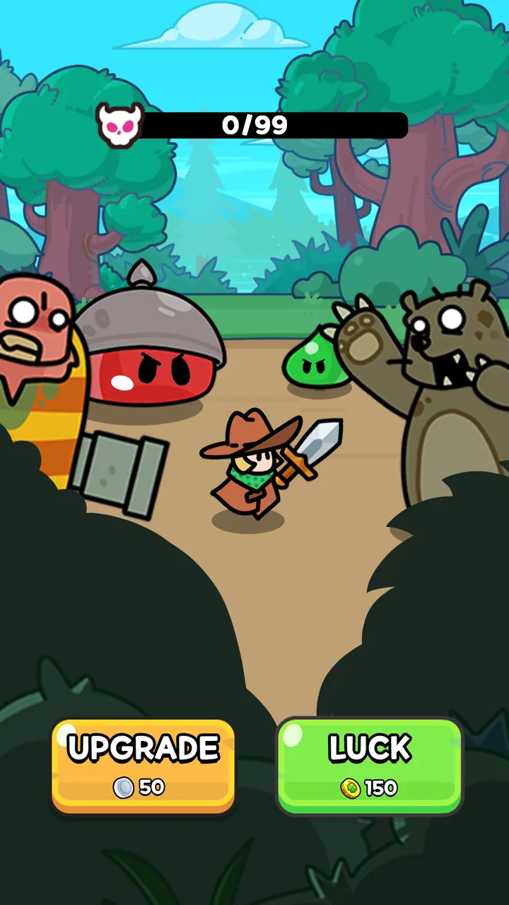 Lucky Heroes! : Defense Game Screenshot 5