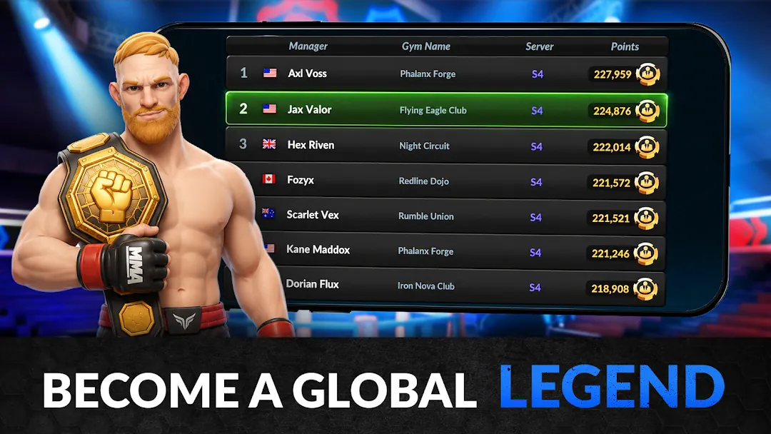 MMA Manager 2 Screenshot 7