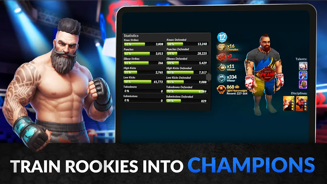 MMA Manager 2 Screenshot 8