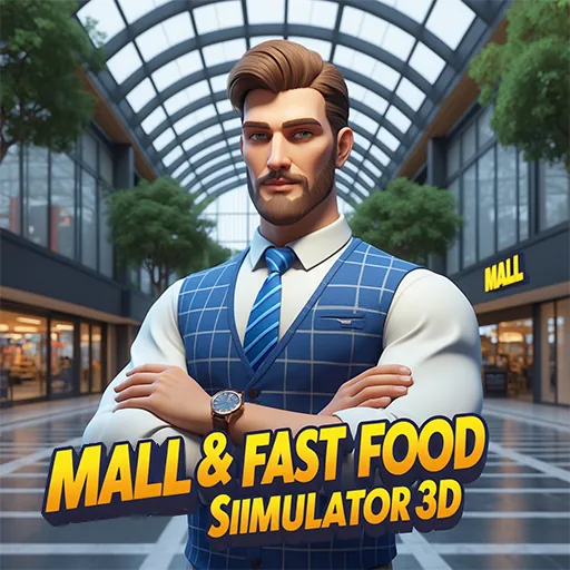 Mall & Fast Food Simulator 3D Screenshot 1