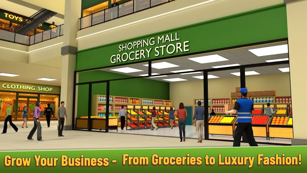 Mall & Fast Food Simulator 3D Screenshot 3