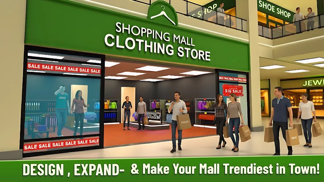 Mall & Fast Food Simulator 3D Screenshot 4