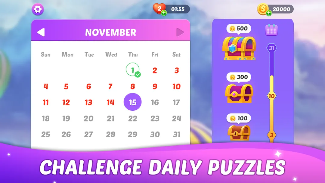 Match Tile Scenery Screenshot 8