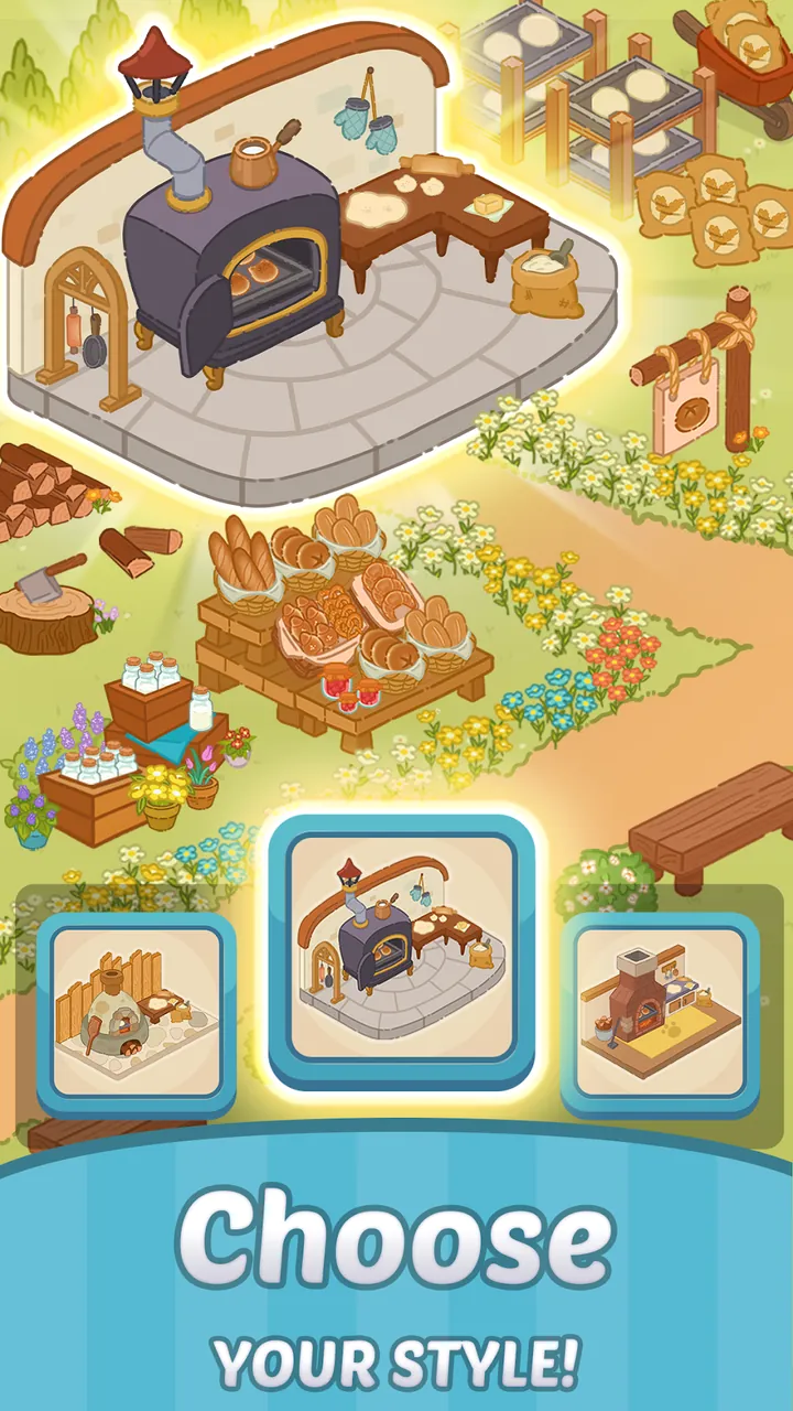 Merge Cartoon : Renovate Town Screenshot 4
