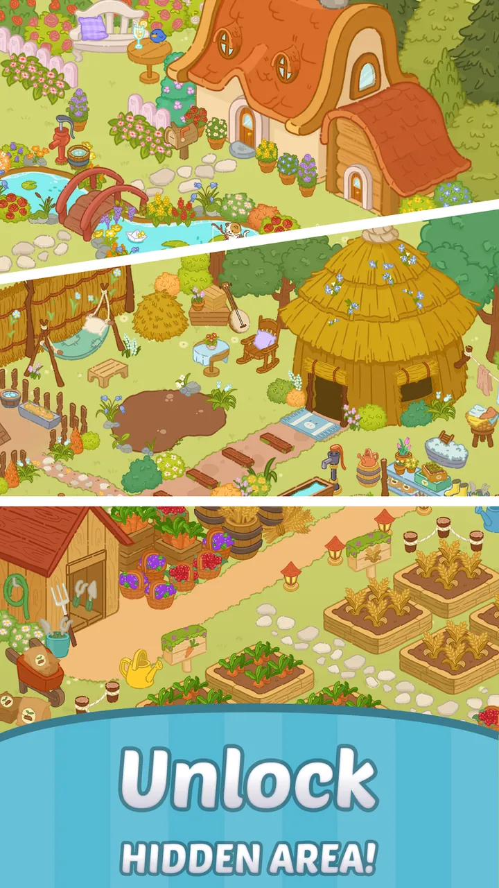 Merge Cartoon : Renovate Town Screenshot 6