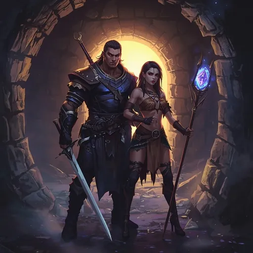 Moonshades RPG Dungeon Crawler Screenshot 1