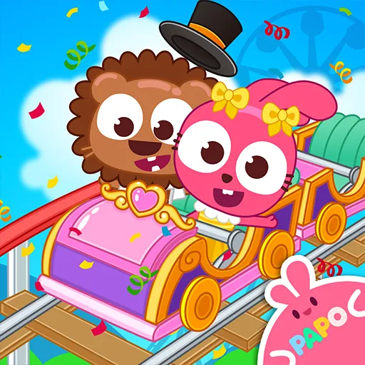 Papo Town: Amusement Park Screenshot 1