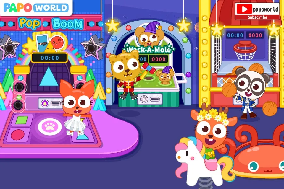 Papo Town: Amusement Park Screenshot 3