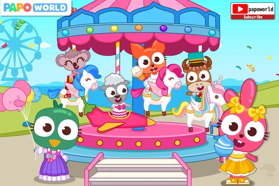 Papo Town: Amusement Park Screenshot 6