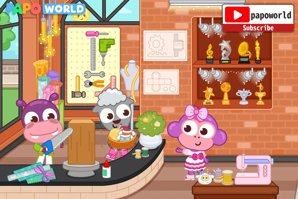 Papo Town School Life Screenshot 3
