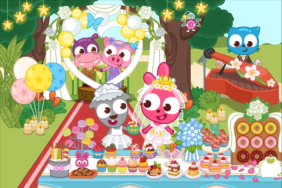 Papo Town Wedding Party Screenshot 4