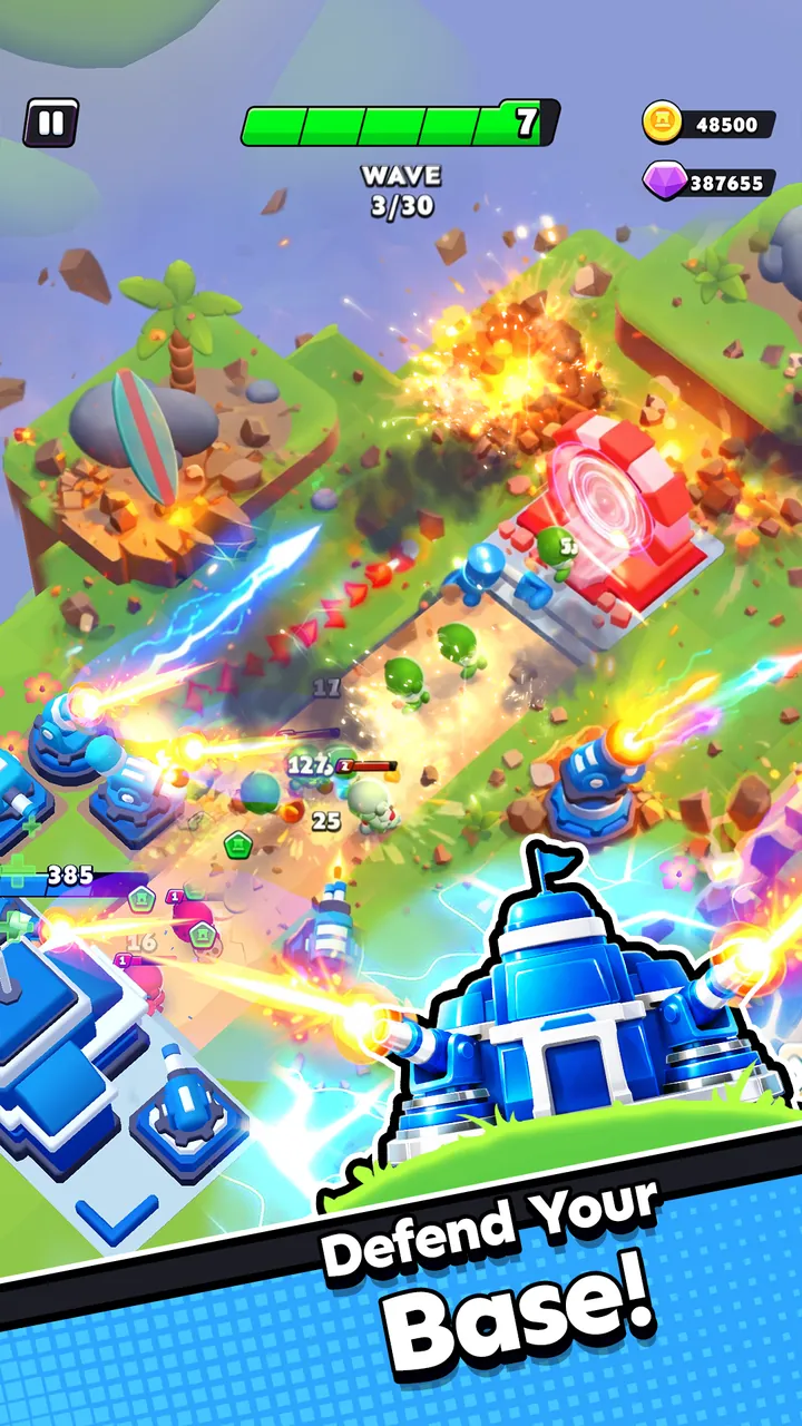 Pocket Forts Defense TD Screenshot 2