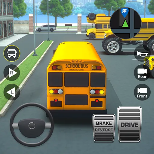 School Bus Simulator Driving Screenshot 1