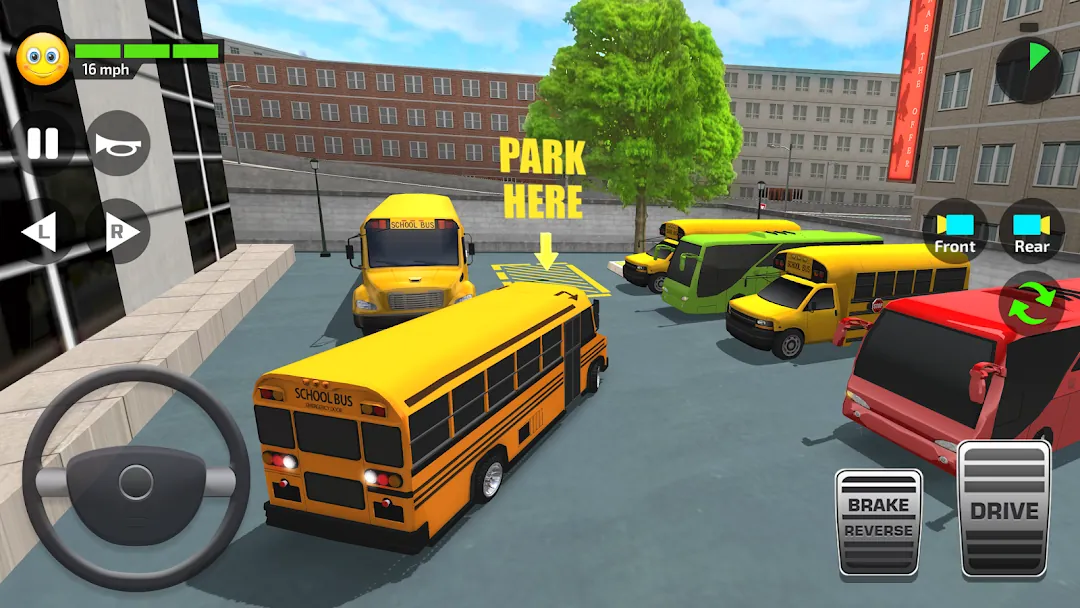 School Bus Simulator Driving Screenshot 2