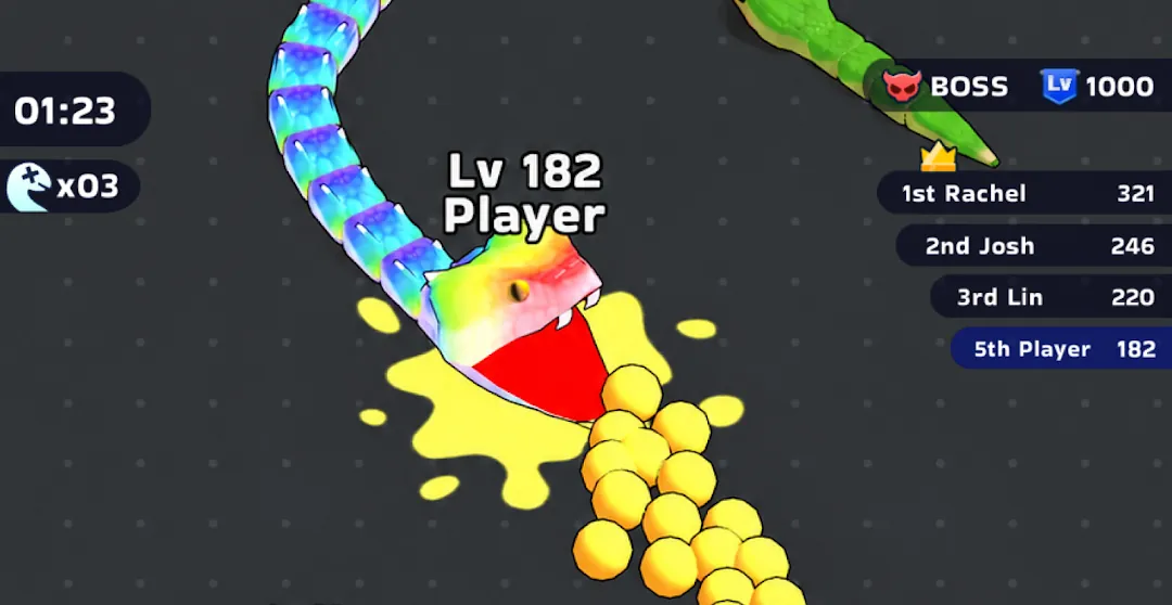 Snake Clash! Screenshot 3