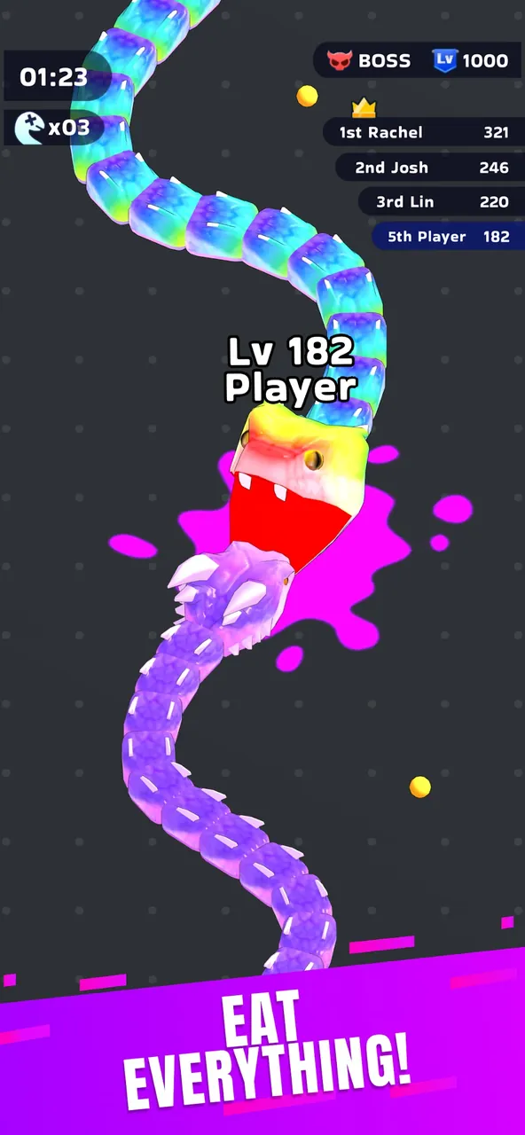 Snake Clash! Screenshot 5