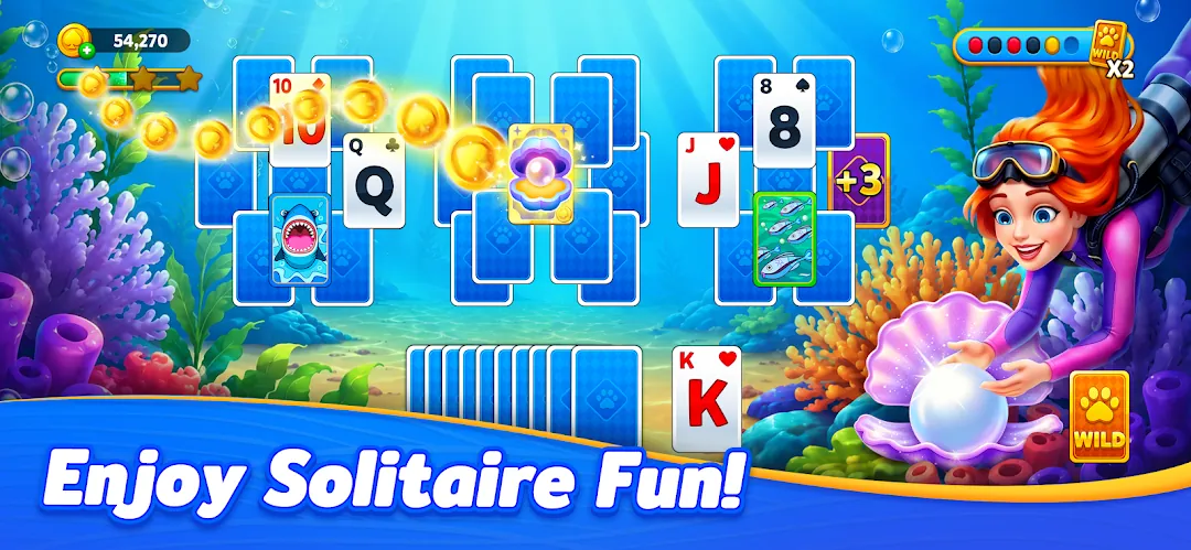 Solitaire TriPeaks Journey Screenshot 2