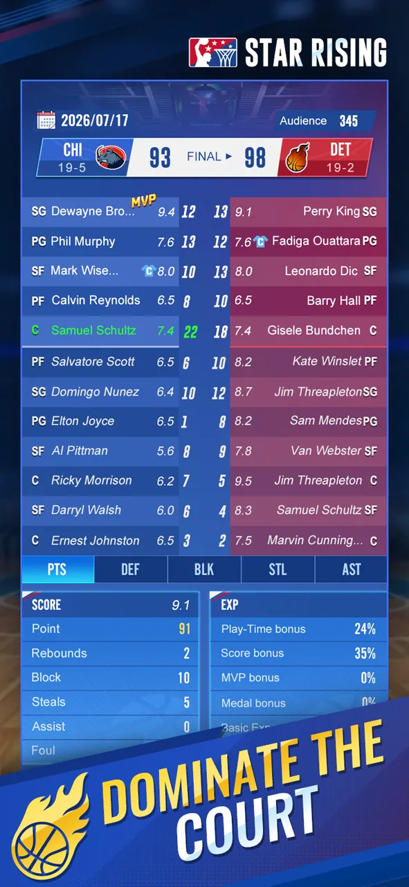 Star Rising: Basketball Screenshot 6