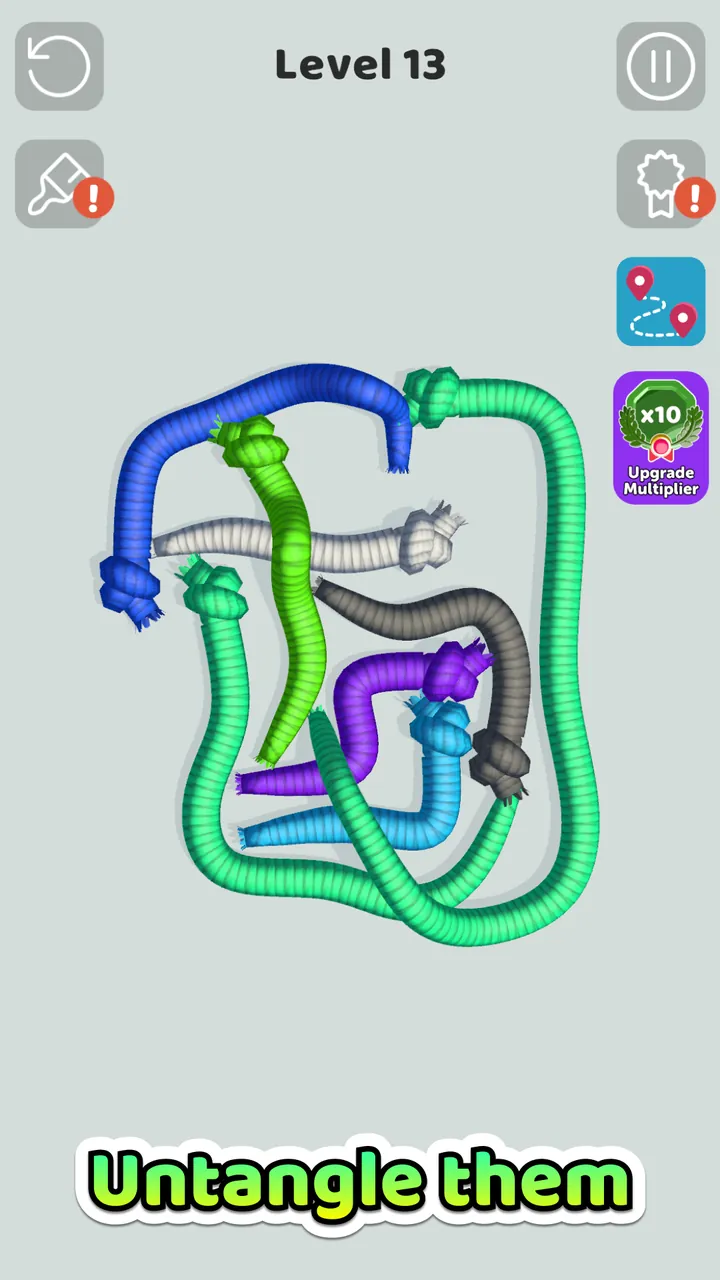 Tangled Snakes Screenshot 2