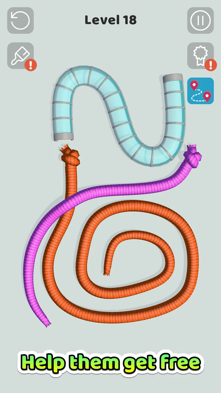 Tangled Snakes Screenshot 3