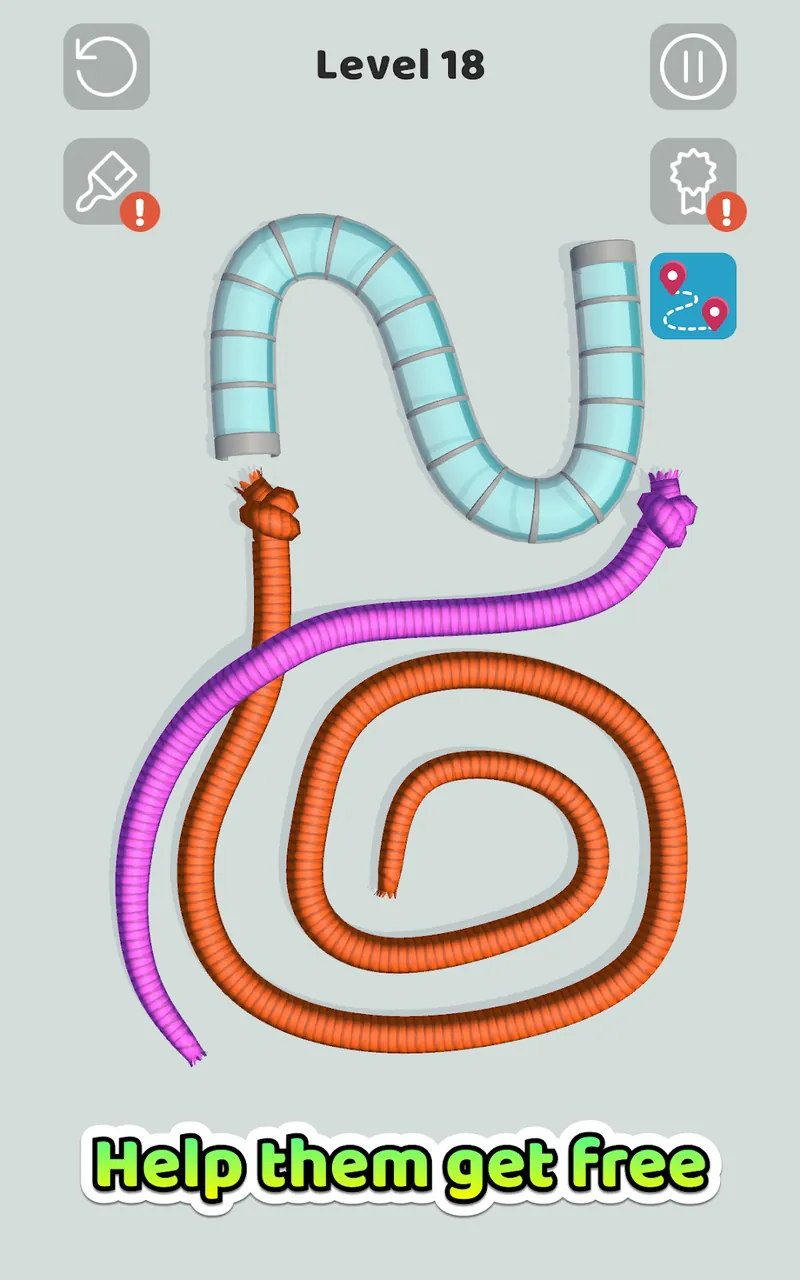 Tangled Snakes Screenshot 8