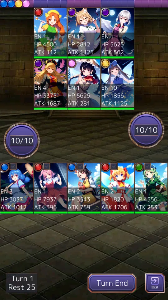 Touhou Card Raid JP Screenshot 3
