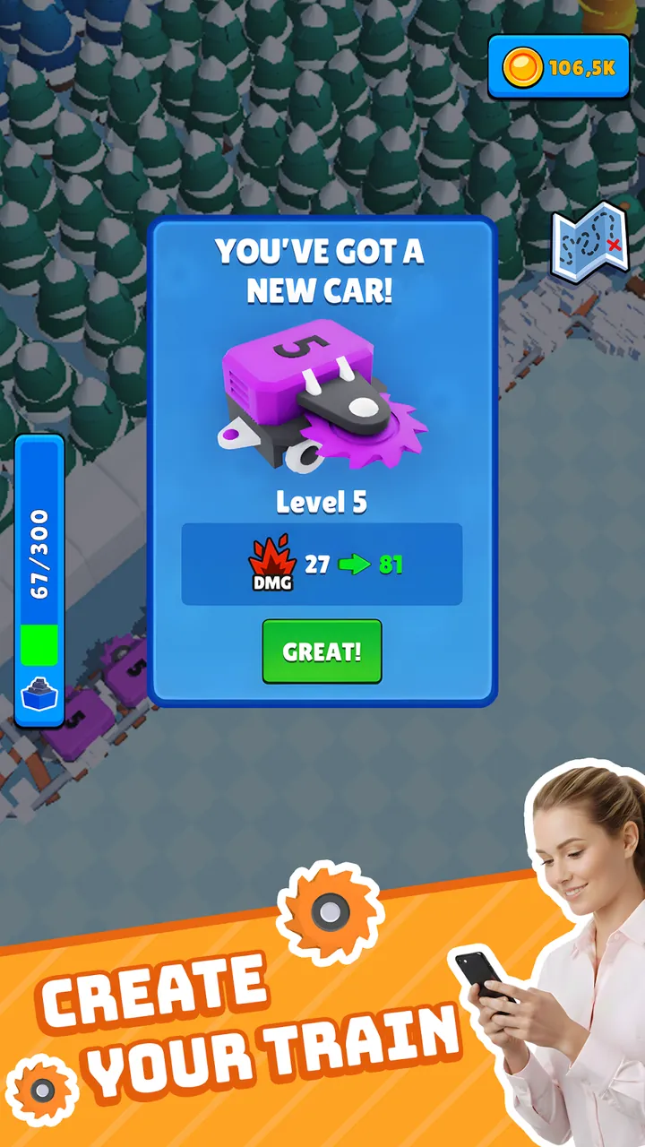Train Miner: Idle Railway Screenshot 5